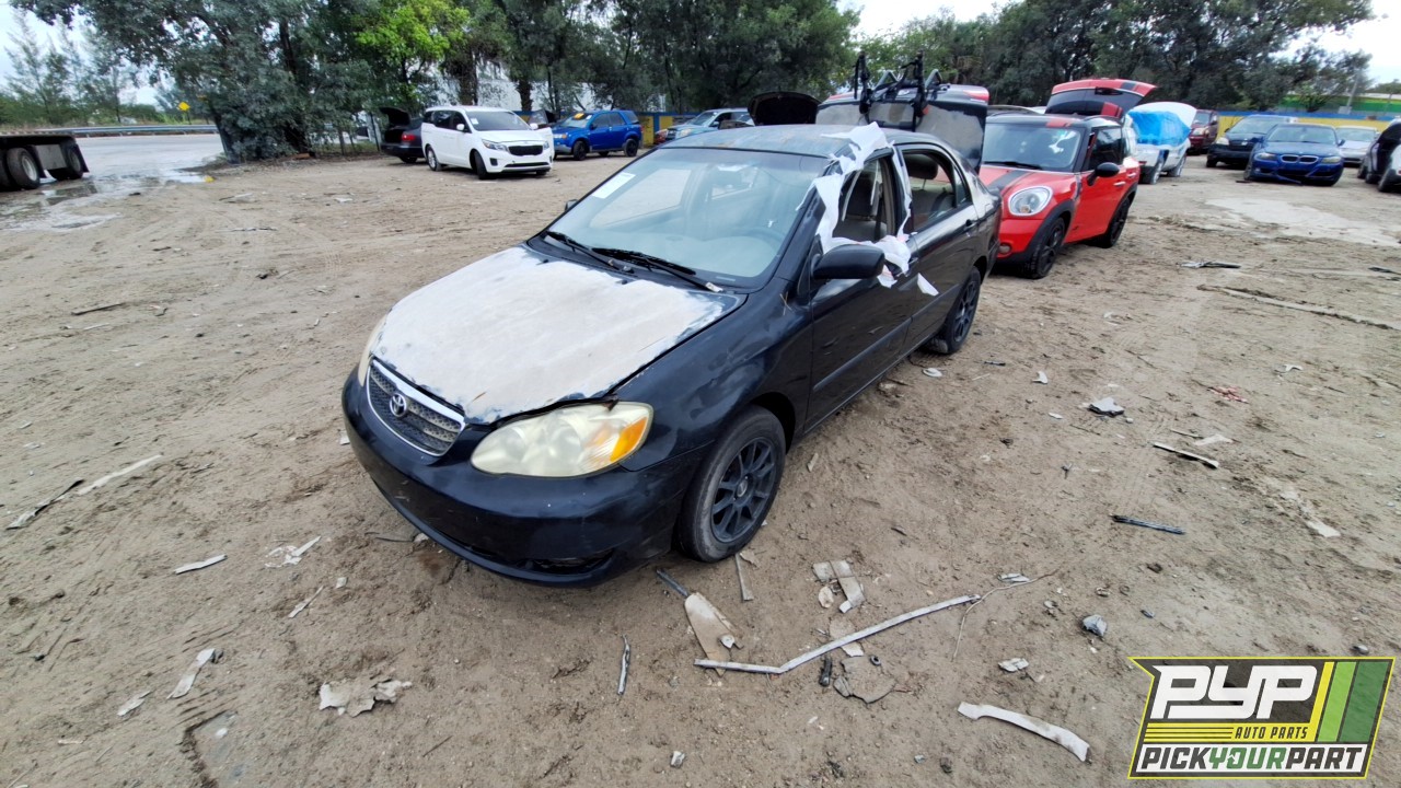 2007 TOYOTA COROLLA partes disponibles