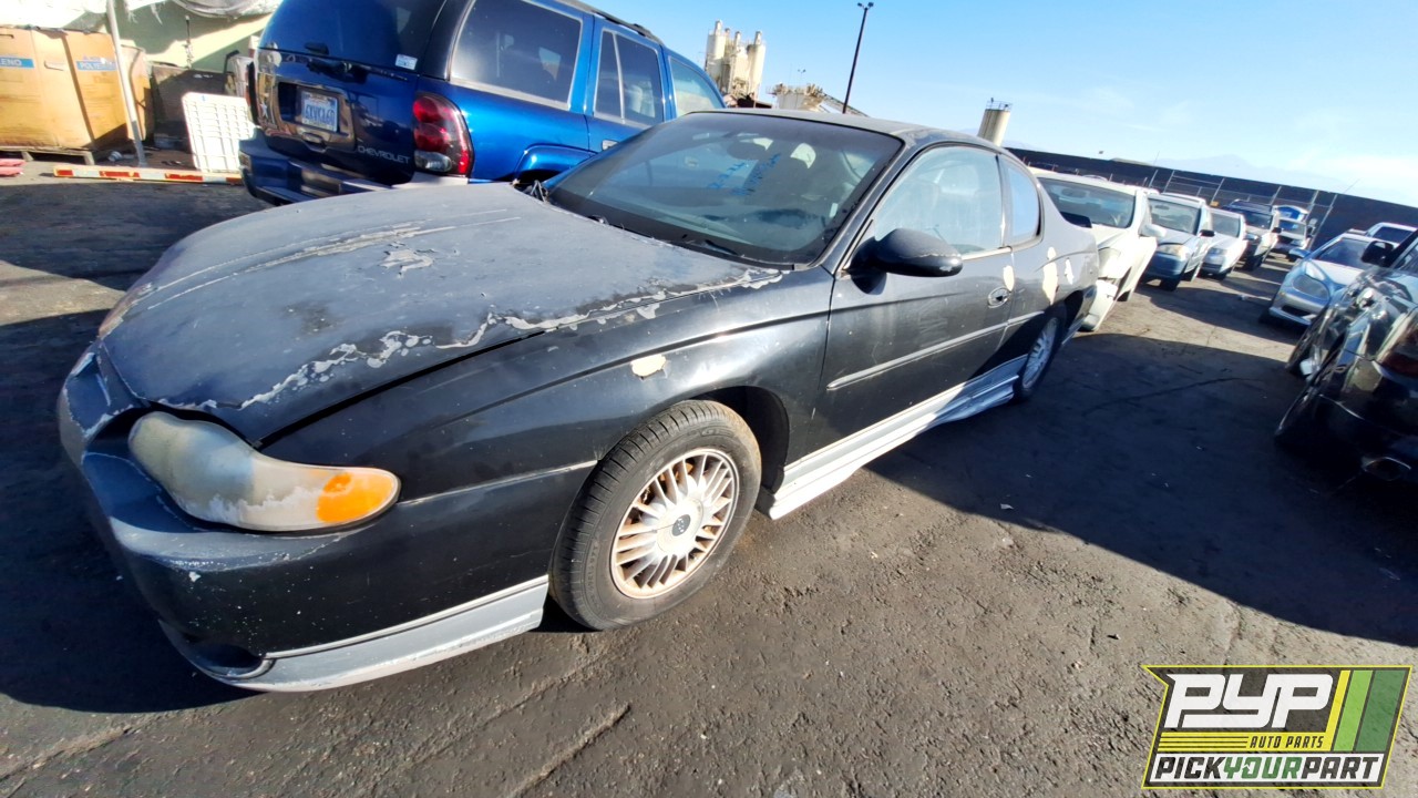 2002 CHEVROLET MONTE CARLO partes disponibles