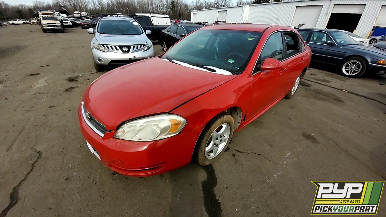 2010 CHEVROLET IMPALA partes disponibles