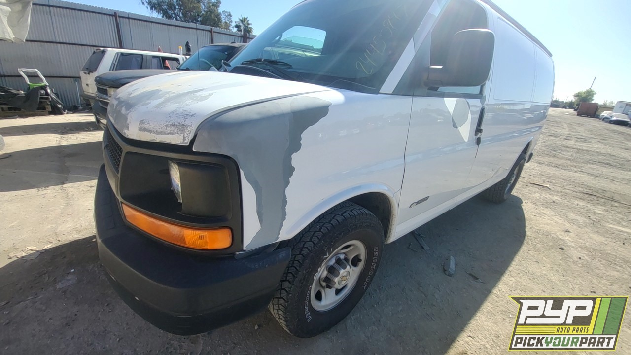 2005 CHEVROLET EXPRESS 2500 partes disponibles