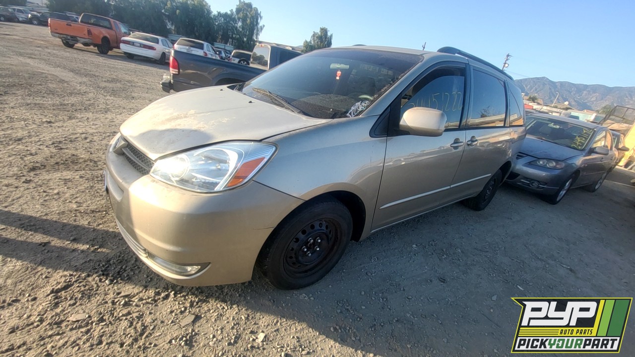 2005 TOYOTA SIENNA partes disponibles