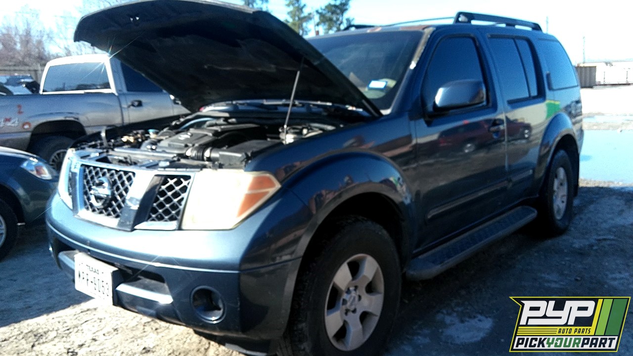 2006 NISSAN PATHFINDER partes disponibles