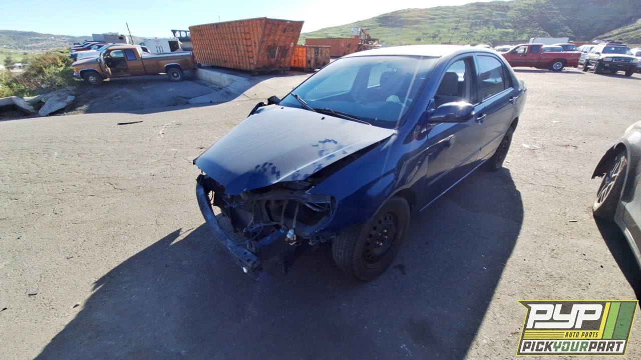 2005 TOYOTA COROLLA partes disponibles