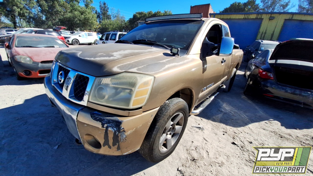 2005 NISSAN TITAN partes disponibles