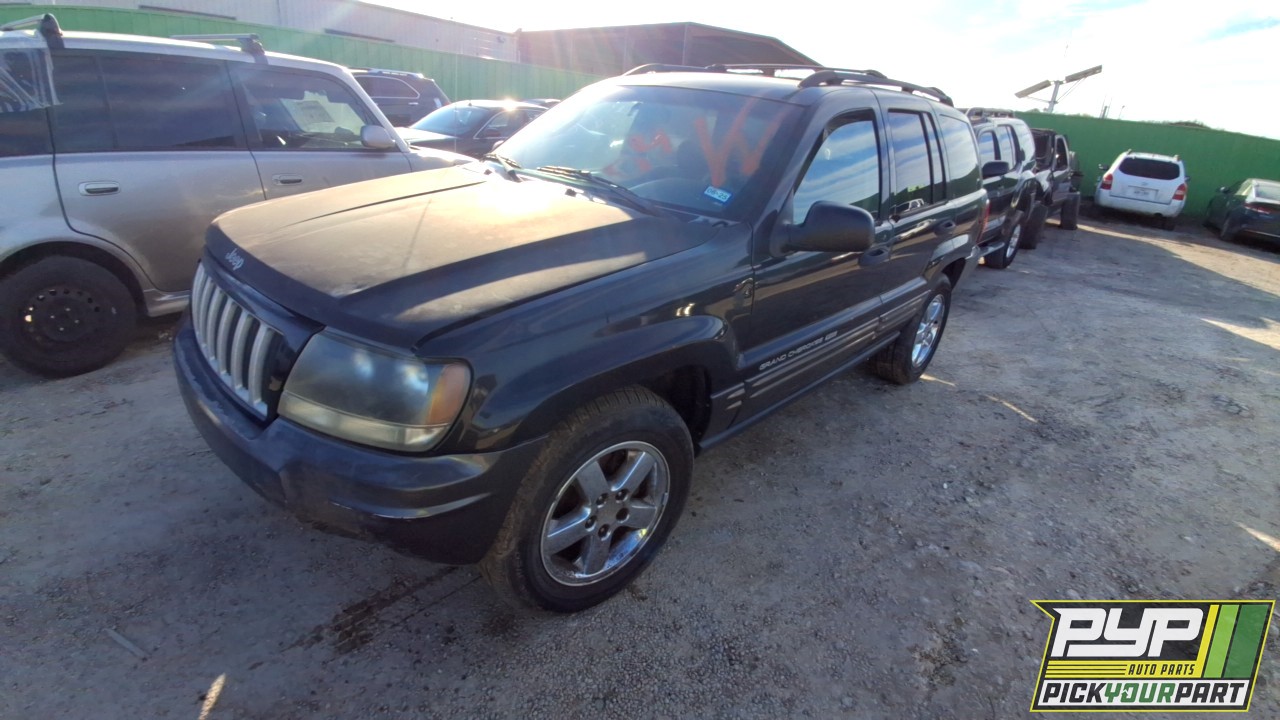 2004 JEEP GRAND CHEROKEE partes disponibles