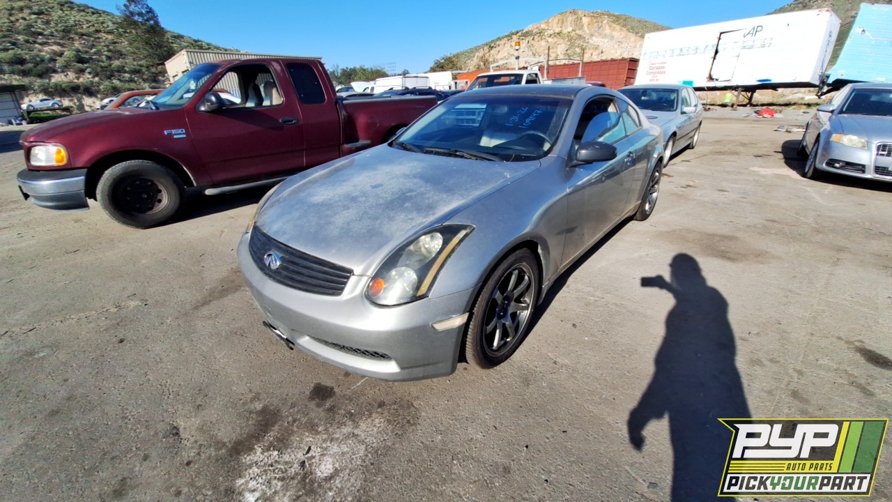 2005 INFINITI G35 available for parts