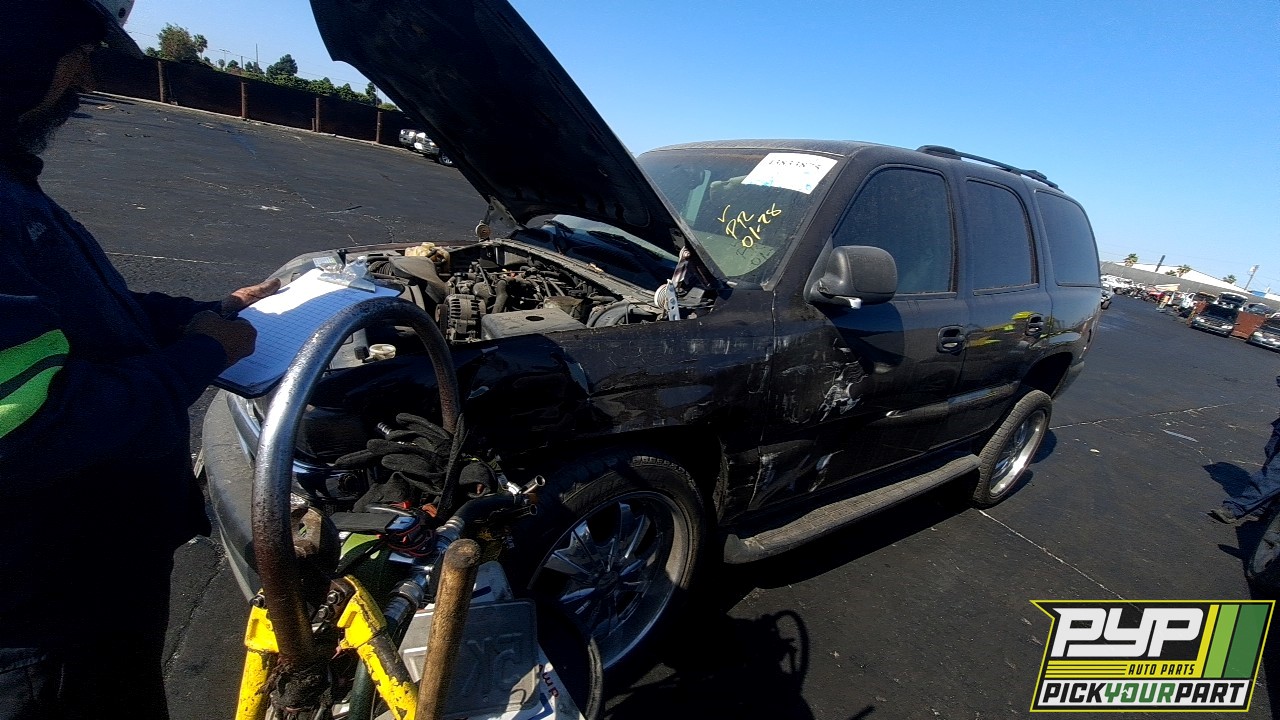 2001 CHEVROLET TAHOE partes disponibles