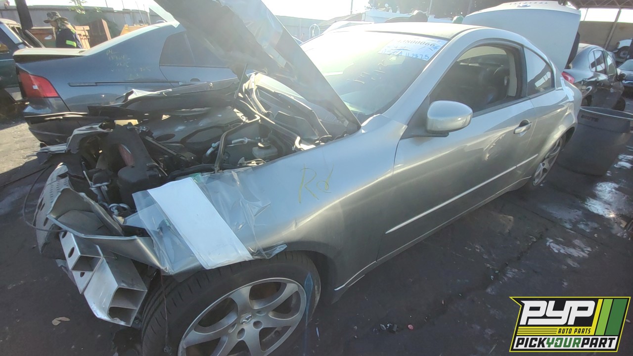2004 INFINITI G35 available for parts