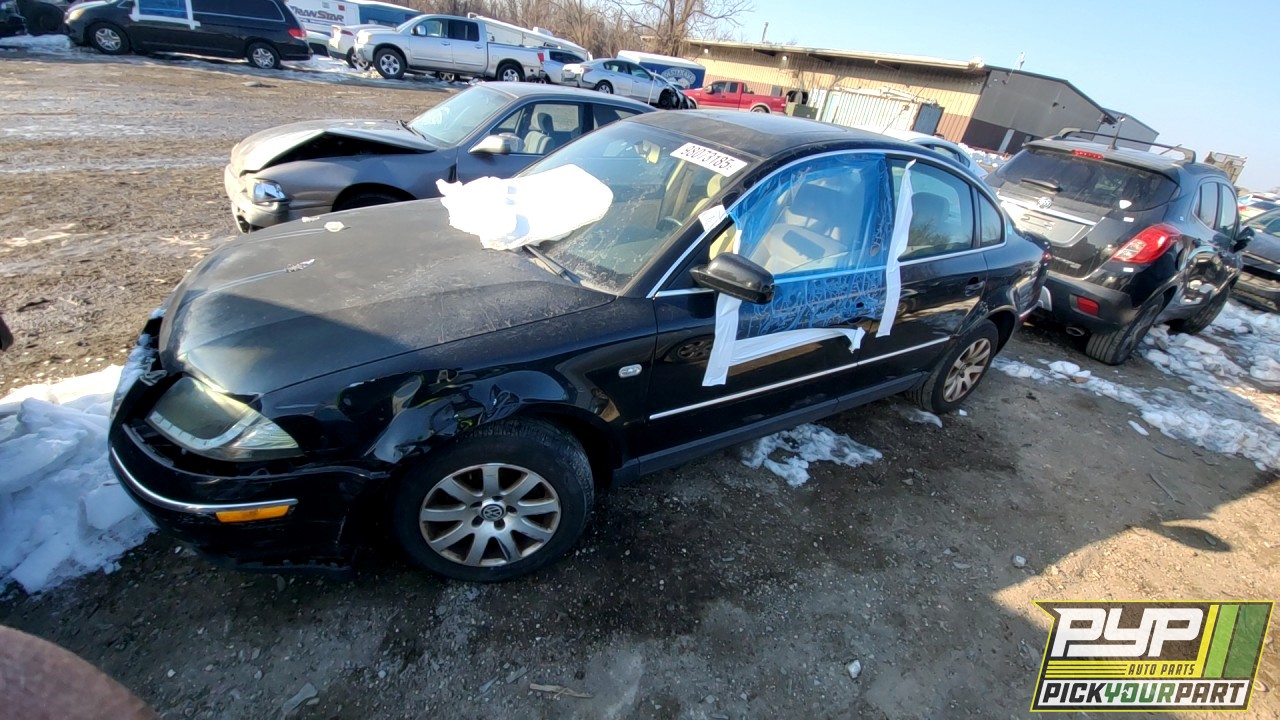 2001 VOLKSWAGEN PASSAT partes disponibles