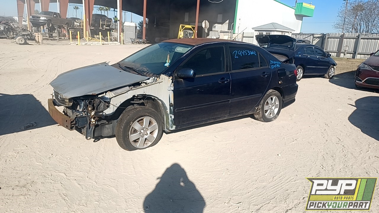 2008 TOYOTA COROLLA partes disponibles