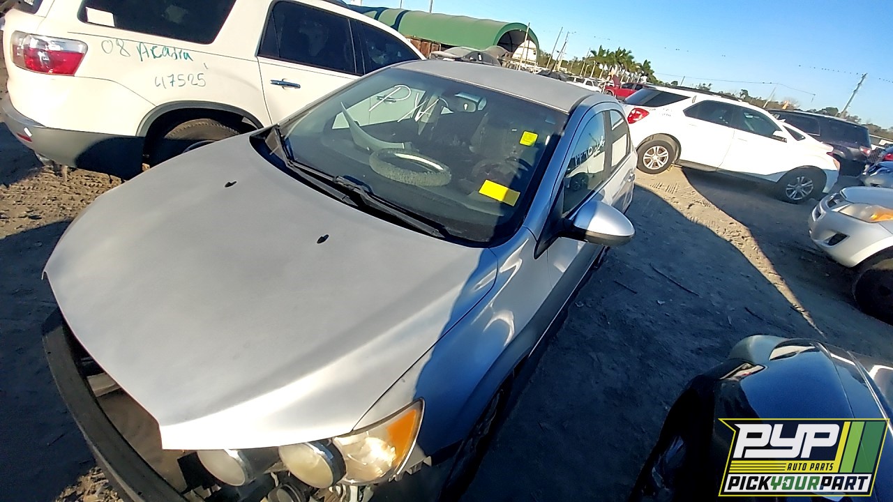 2014 CHEVROLET SONIC partes disponibles