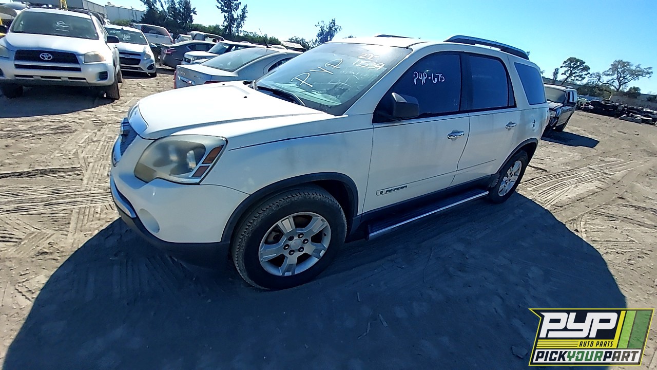 2008 GMC ACADIA partes disponibles