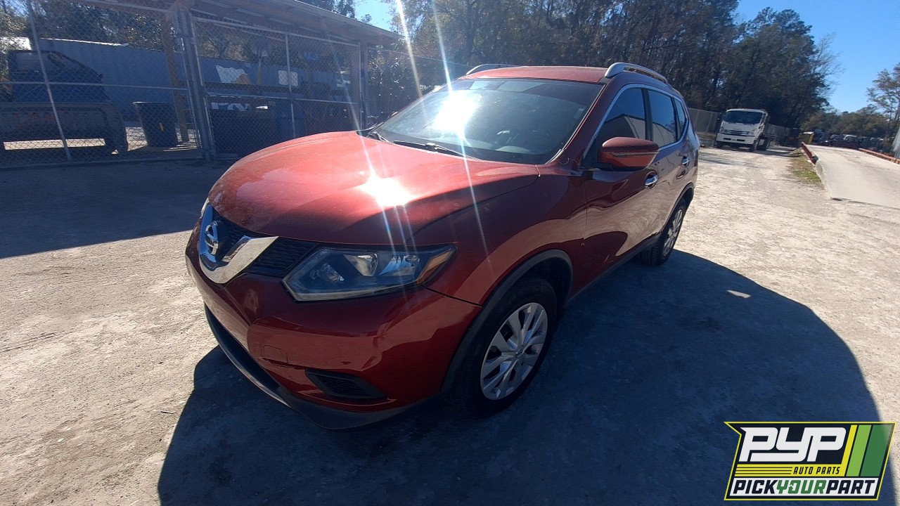 2016 NISSAN ROGUE partes disponibles