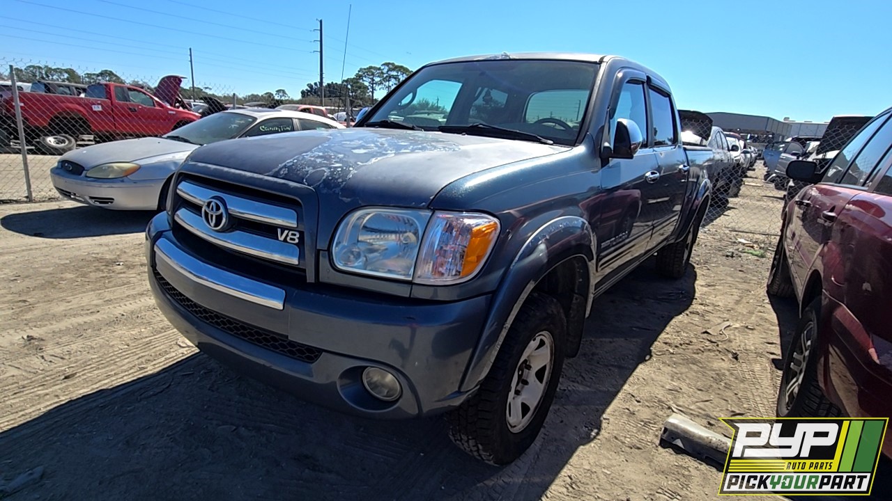 2005 TOYOTA TUNDRA partes disponibles
