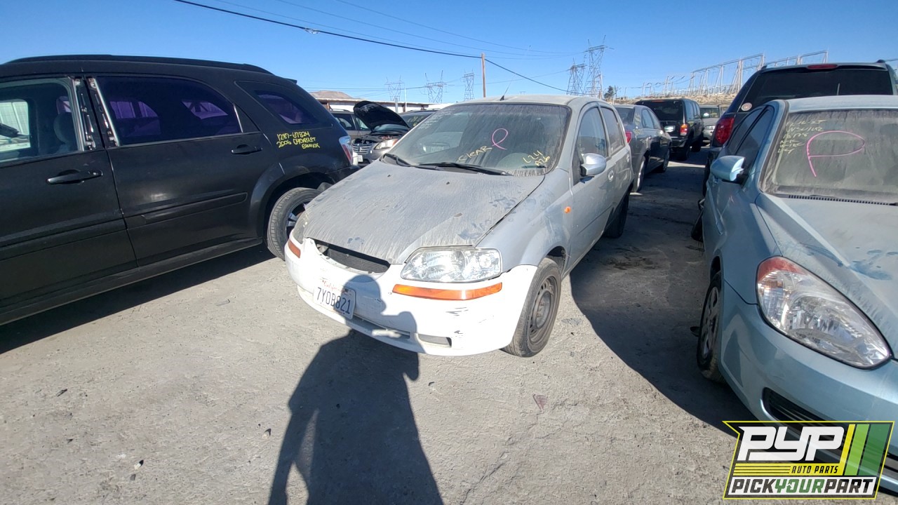2004 CHEVROLET AVEO available for parts