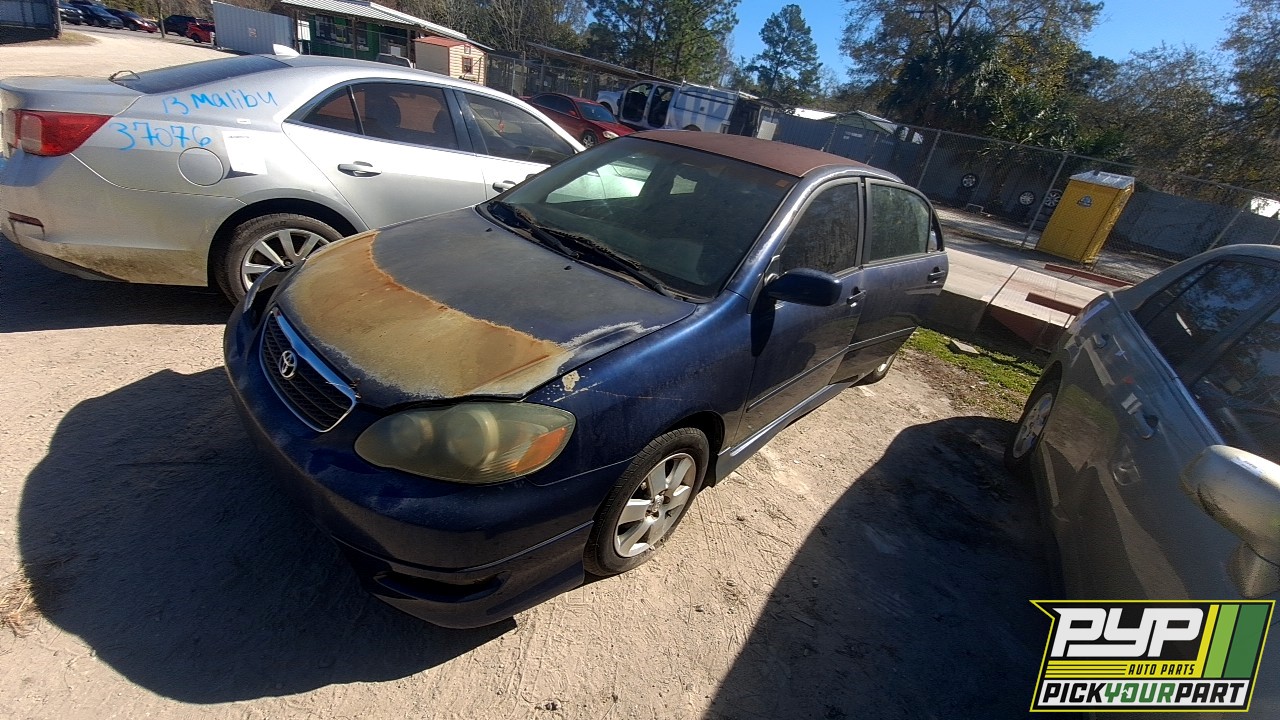 2005 TOYOTA COROLLA partes disponibles