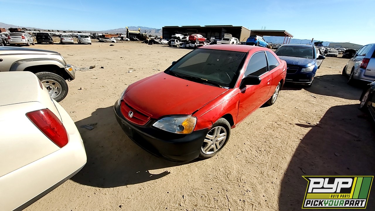 2002 HONDA CIVIC available for parts