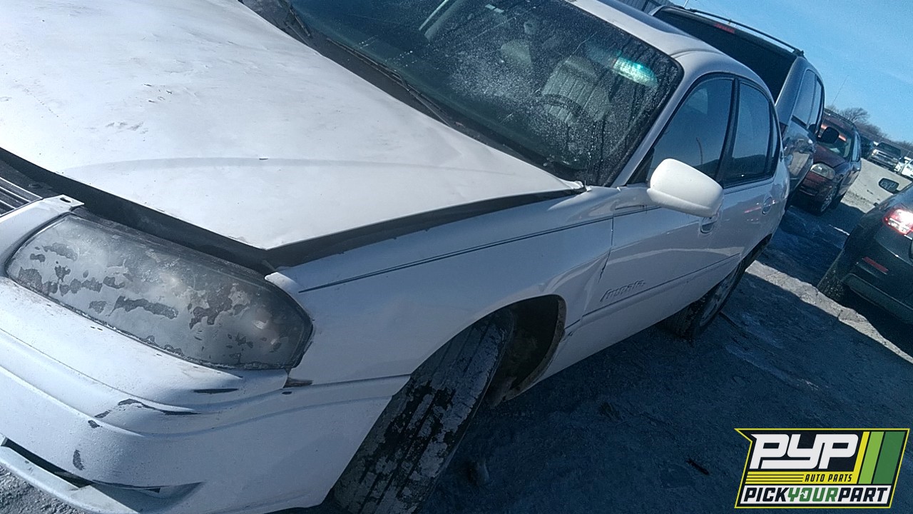 2004 CHEVROLET IMPALA partes disponibles