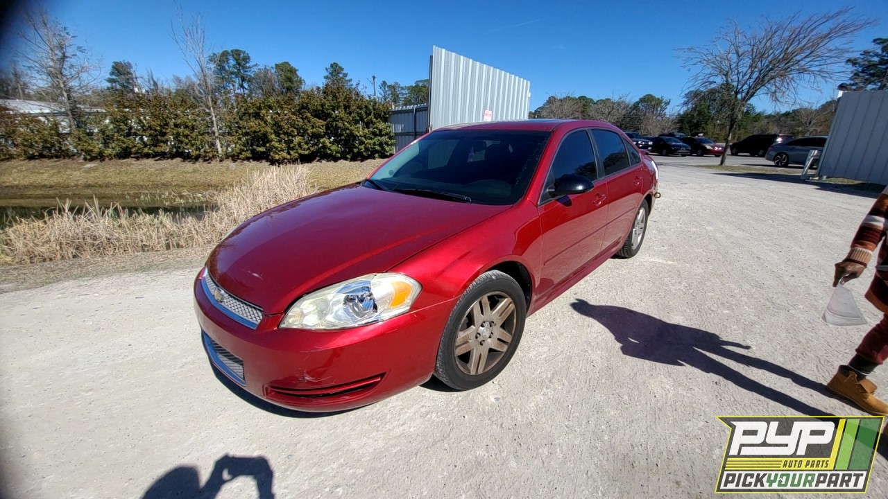 2013 CHEVROLET IMPALA partes disponibles