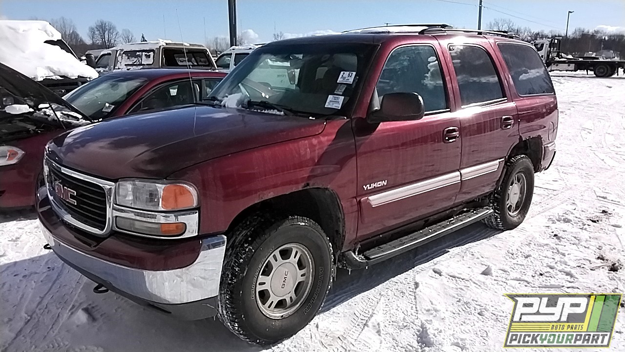 2002 GMC YUKON partes disponibles