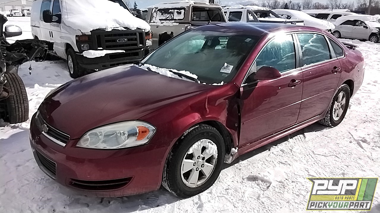 2009 CHEVROLET IMPALA partes disponibles