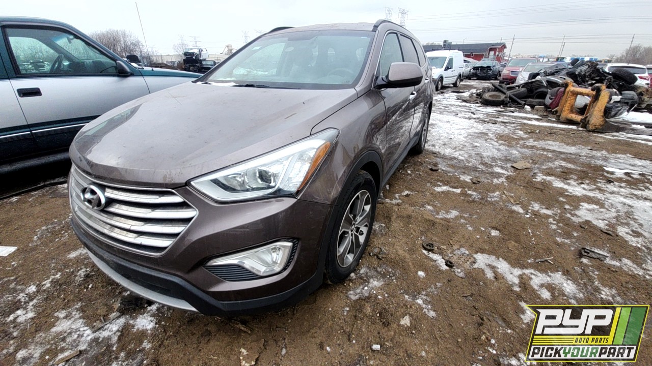 2014 HYUNDAI SANTA FE partes disponibles
