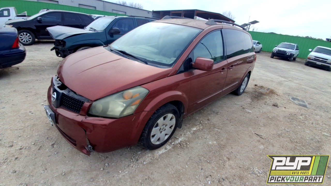 2005 NISSAN QUEST partes disponibles
