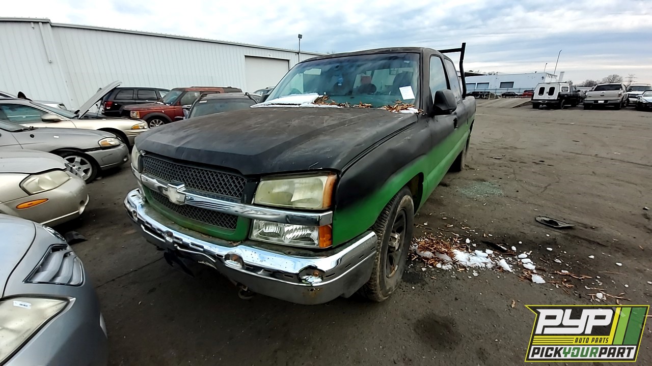 2004 CHEVROLET SILVERADO 1500 partes disponibles
