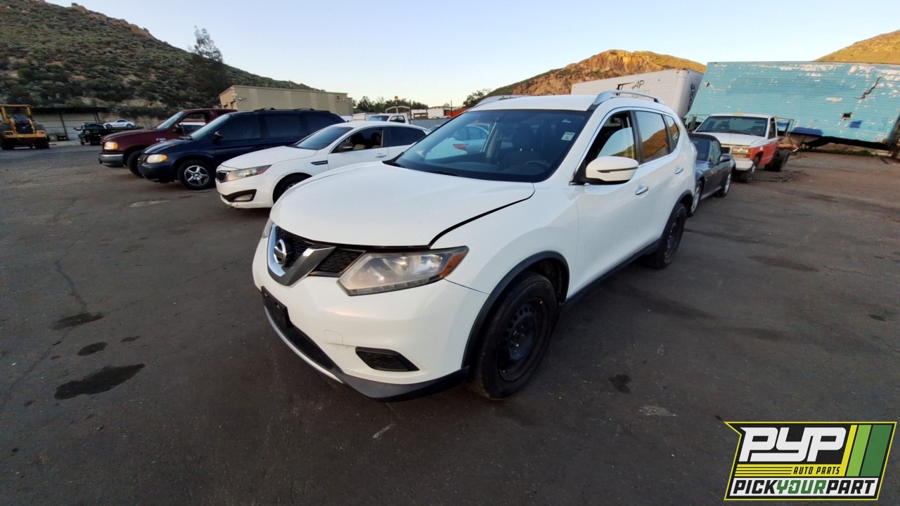 2016 NISSAN ROGUE partes disponibles