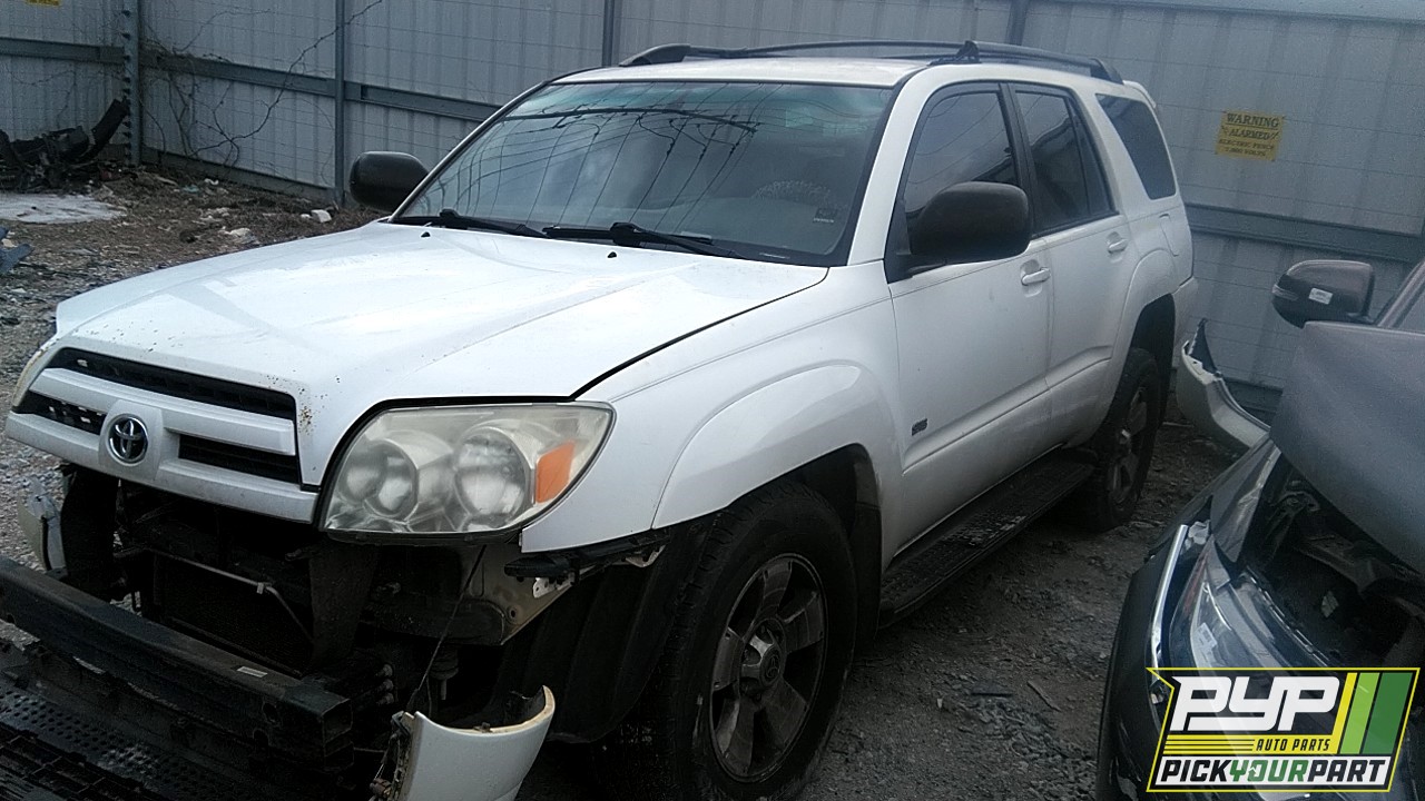 2004 TOYOTA 4RUNNER partes disponibles