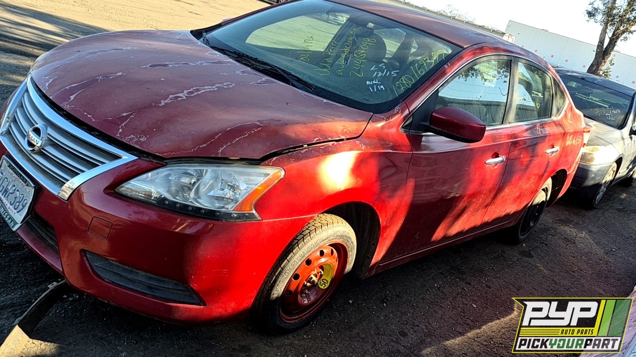 2014 NISSAN SENTRA partes disponibles