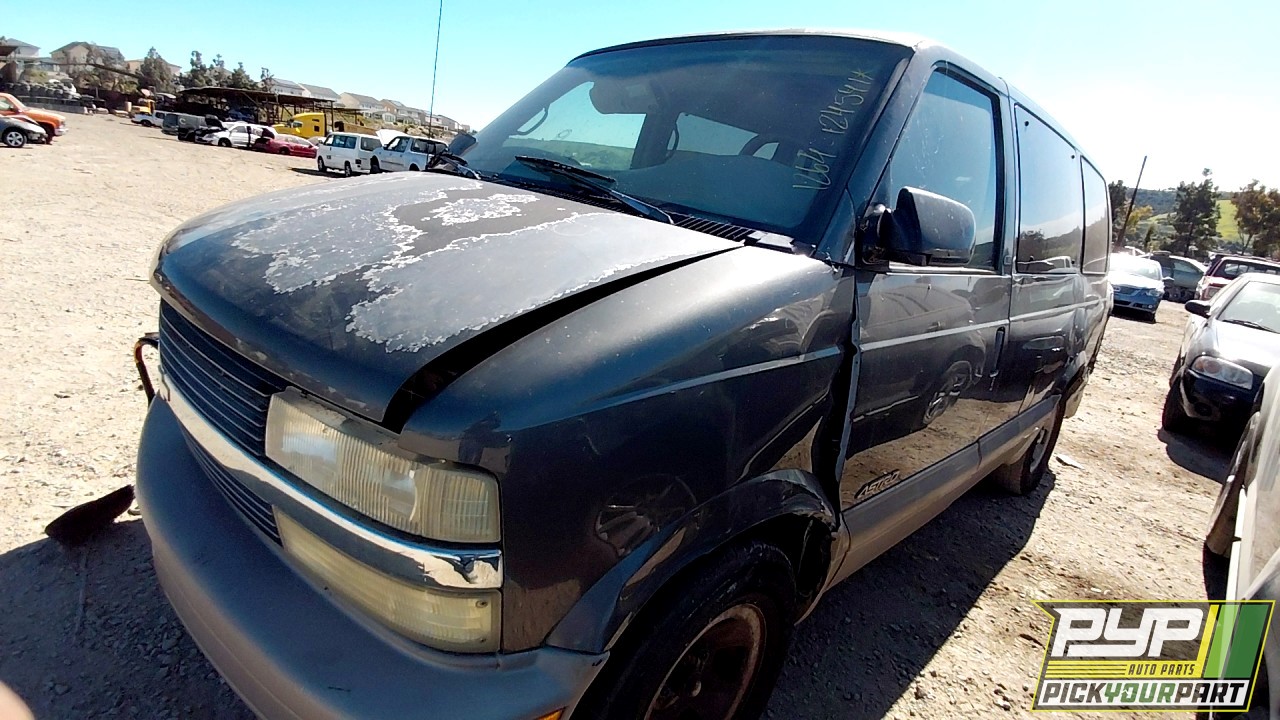 2002 CHEVROLET ASTRO partes disponibles