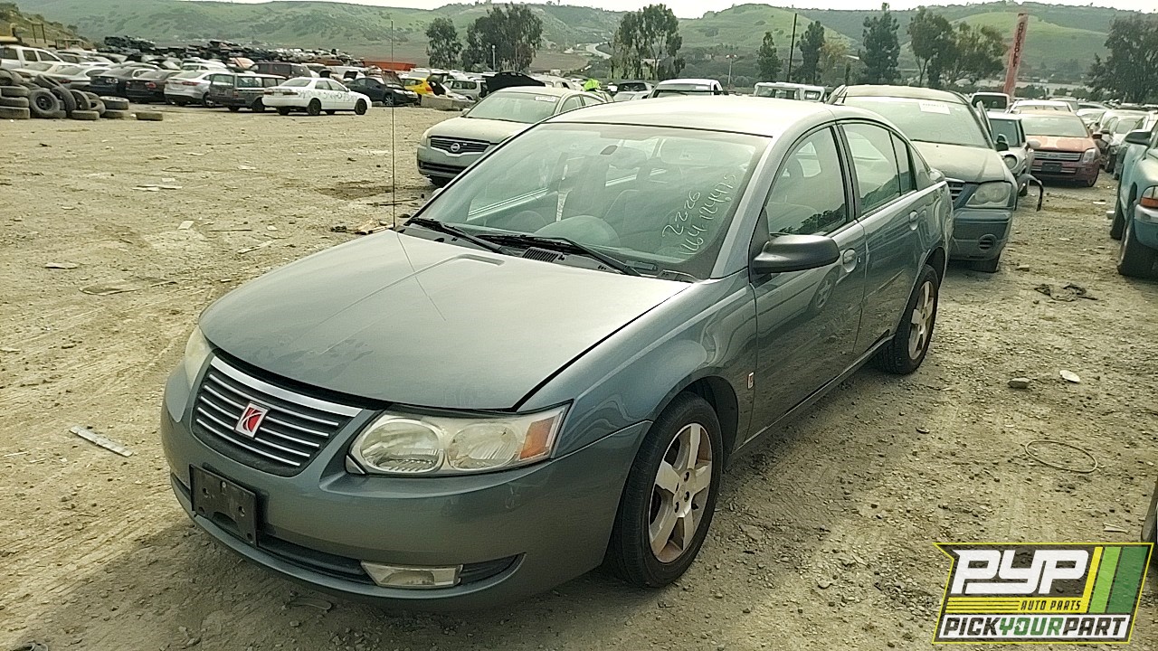 2007 SATURN ION available for parts