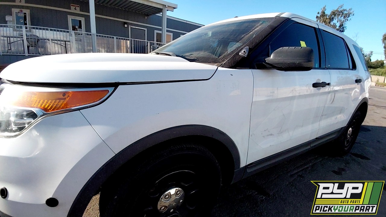 2015 FORD POLICE INTERCEPTOR UTILITY available for parts