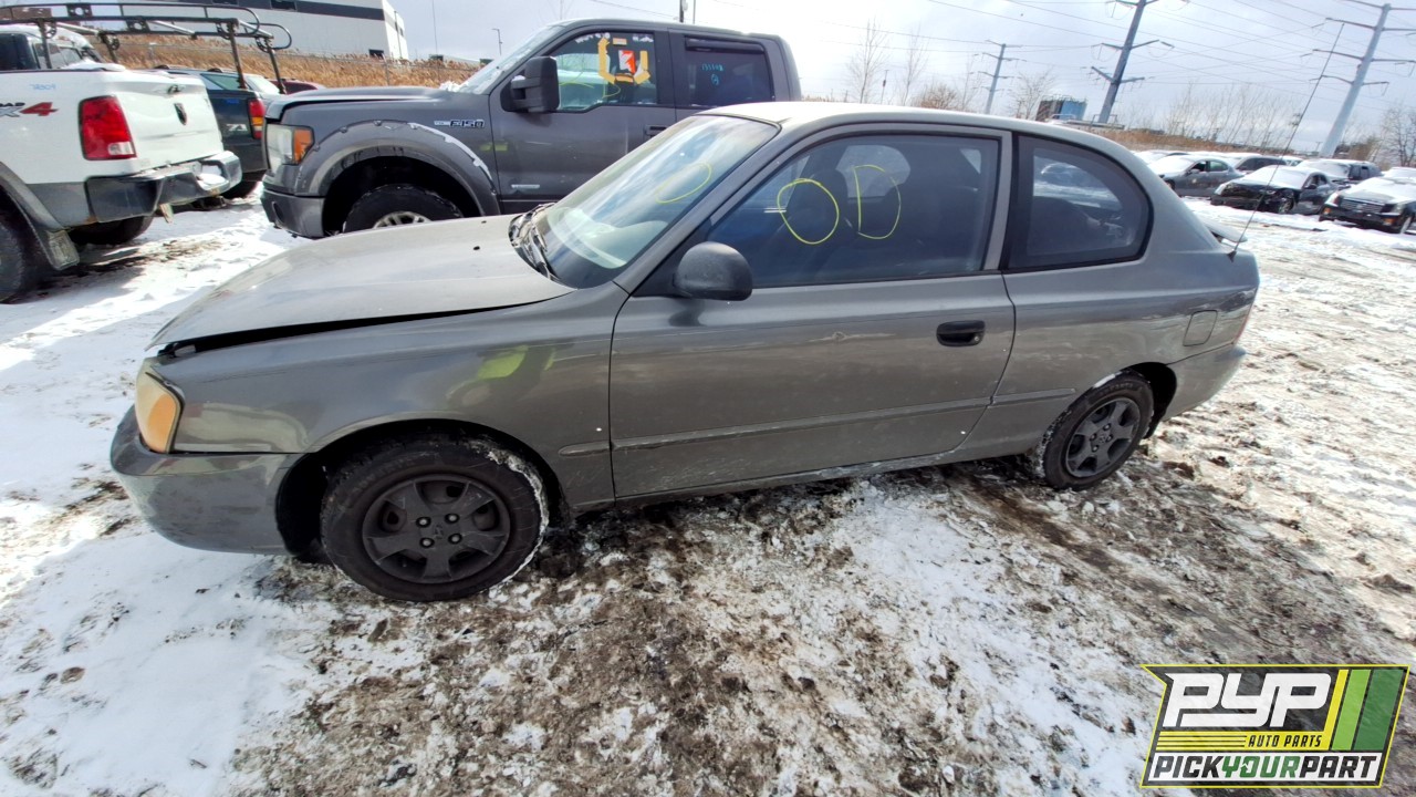 2001 HYUNDAI ACCENT available for parts