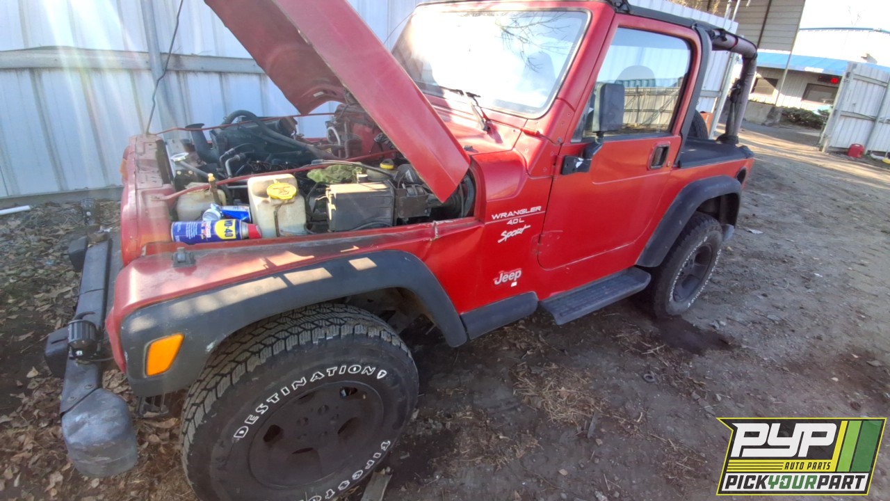 2000 JEEP WRANGLER partes disponibles