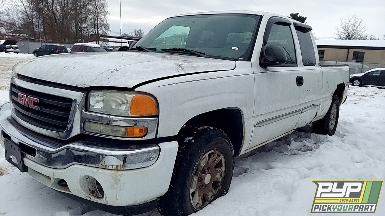 2006 GMC SIERRA 1500 partes disponibles