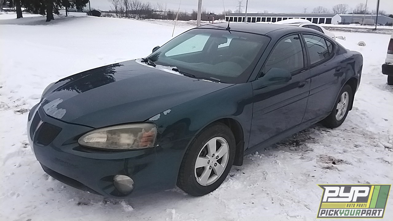 2005 PONTIAC GRAND PRIX partes disponibles