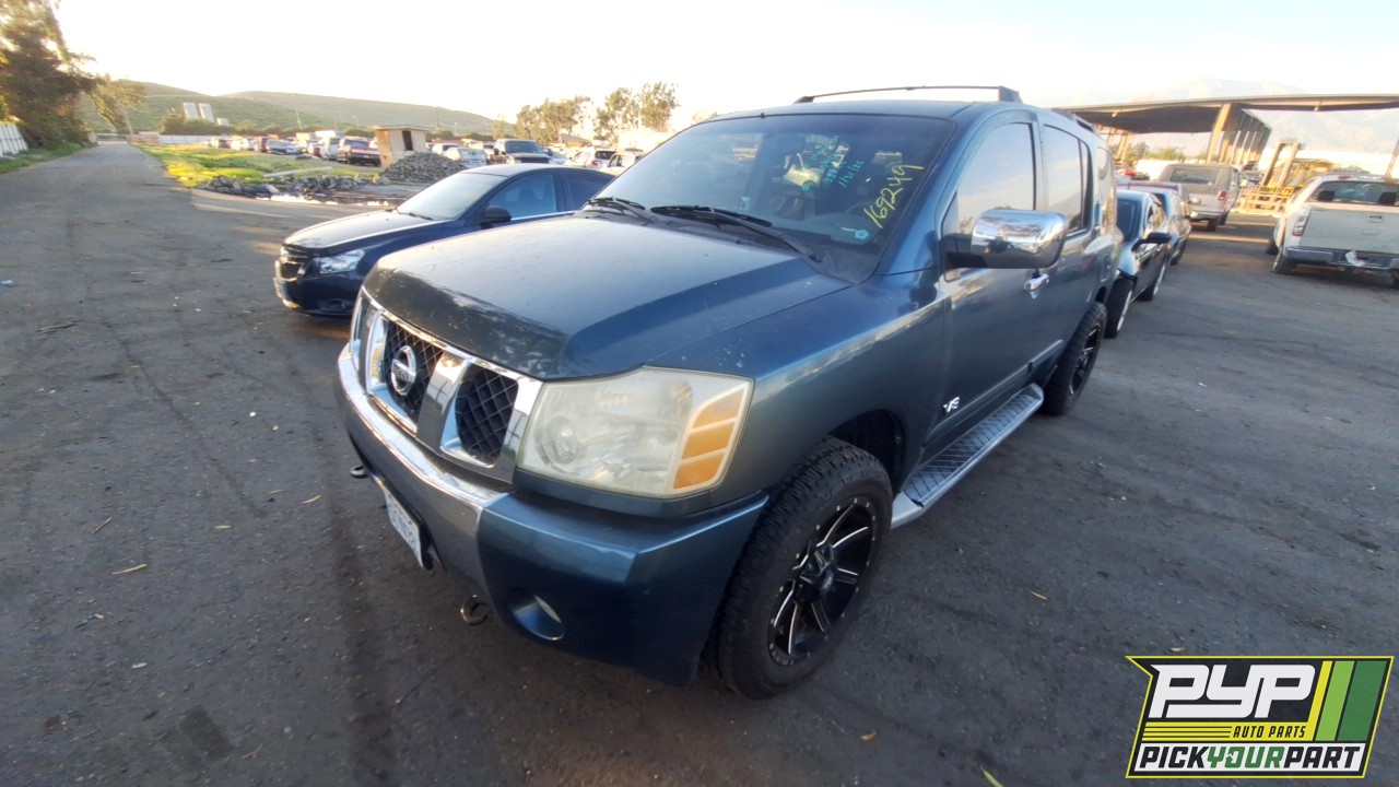 2005 NISSAN ARMADA available for parts