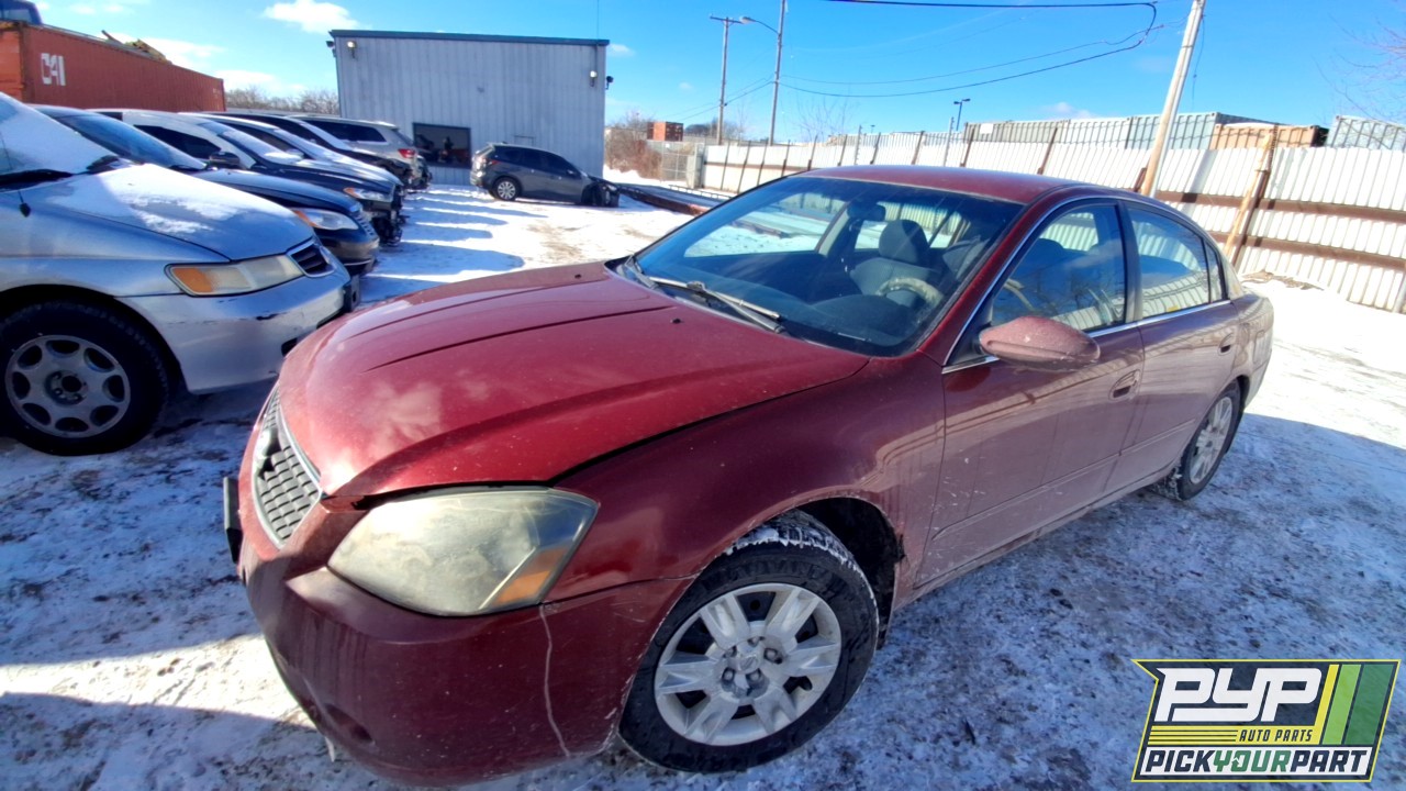 2006 NISSAN ALTIMA partes disponibles