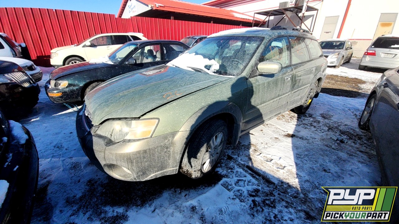 2005 SUBARU OUTBACK partes disponibles