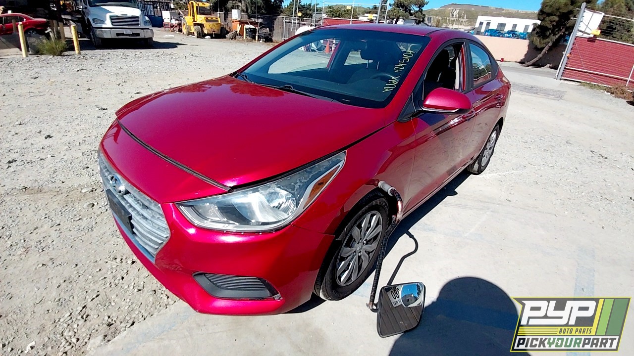 2018 HYUNDAI ACCENT partes disponibles
