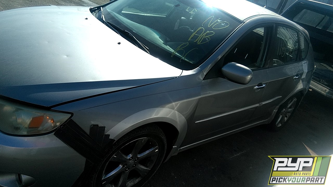 2009 SUBARU IMPREZA partes disponibles