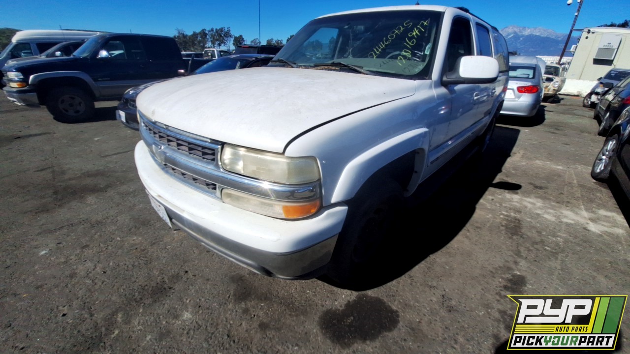 2002 CHEVROLET SUBURBAN 1500 partes disponibles