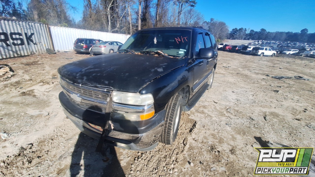 2002 CHEVROLET TAHOE available for parts