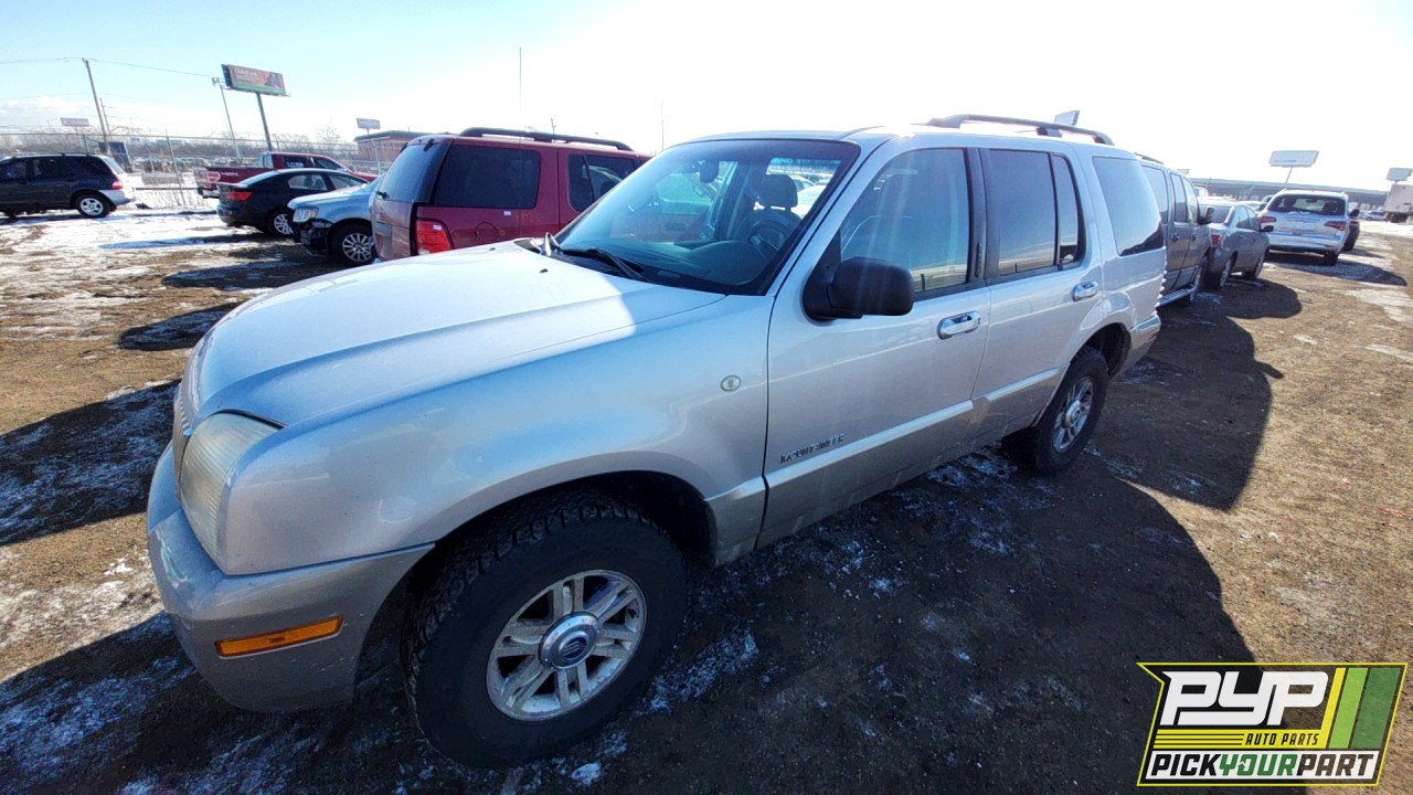 2002 MERCURY MOUNTAINEER partes disponibles