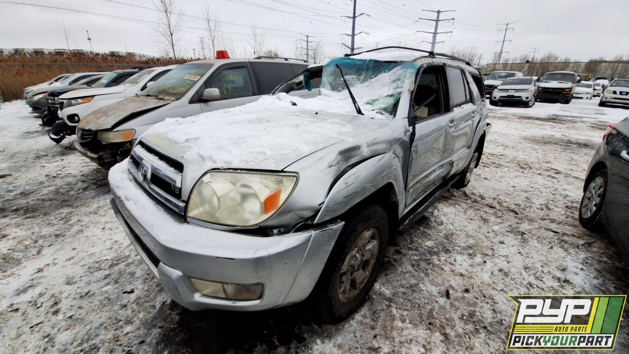 2005 TOYOTA 4RUNNER partes disponibles