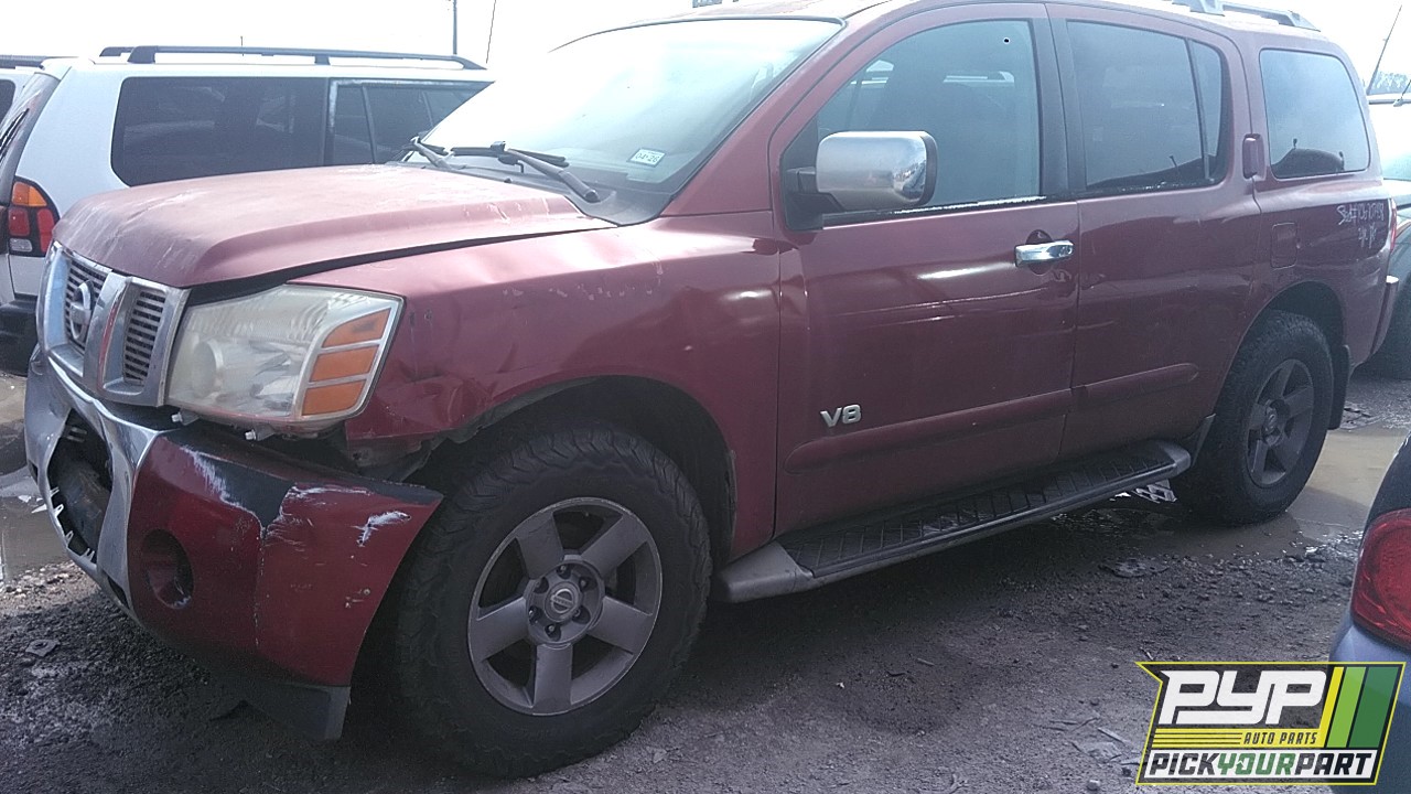 2005 NISSAN ARMADA partes disponibles