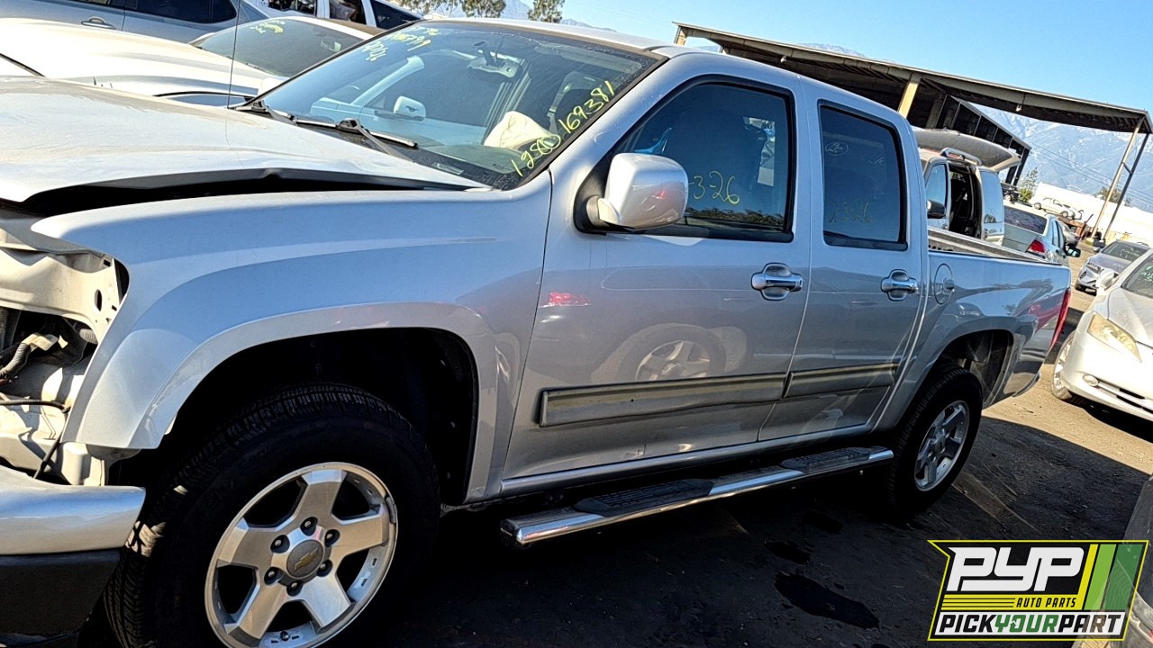2012 CHEVROLET COLORADO partes disponibles