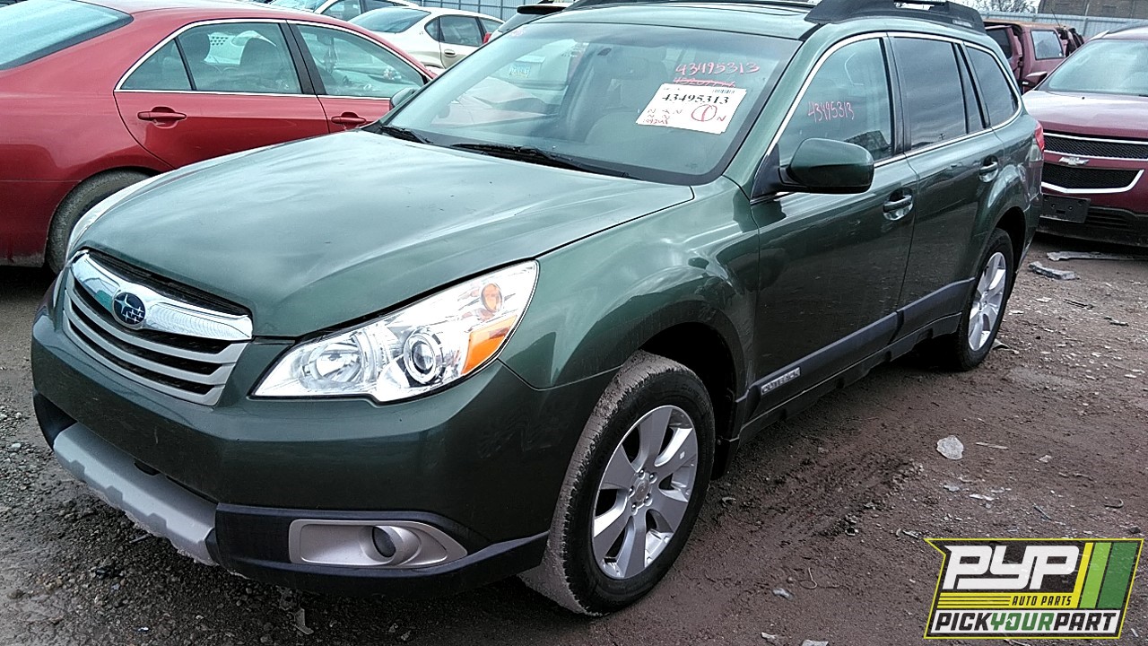 2011 SUBARU OUTBACK available for parts